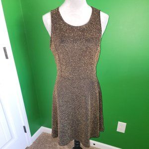 Altar'd State Copper and Black Party Dress Size M